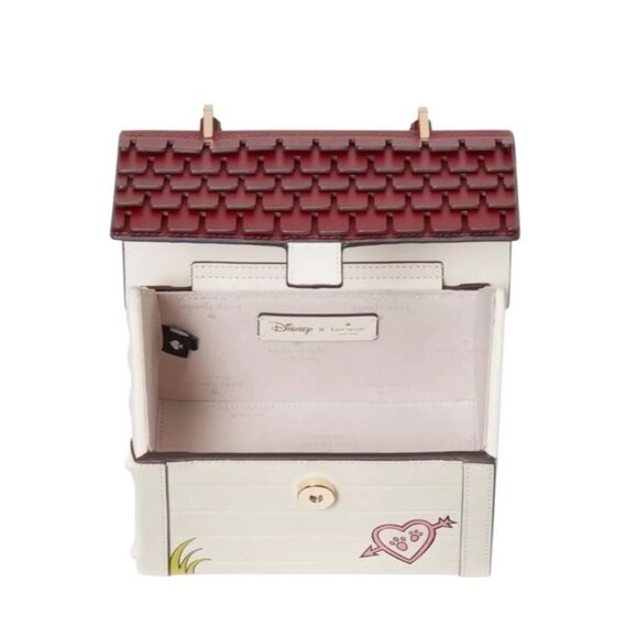 KATE SPADE DISNEY X KATE SPADE LADY & THE TRAMP DOG HOUSE CROSSBODY - Picture 5 of 6